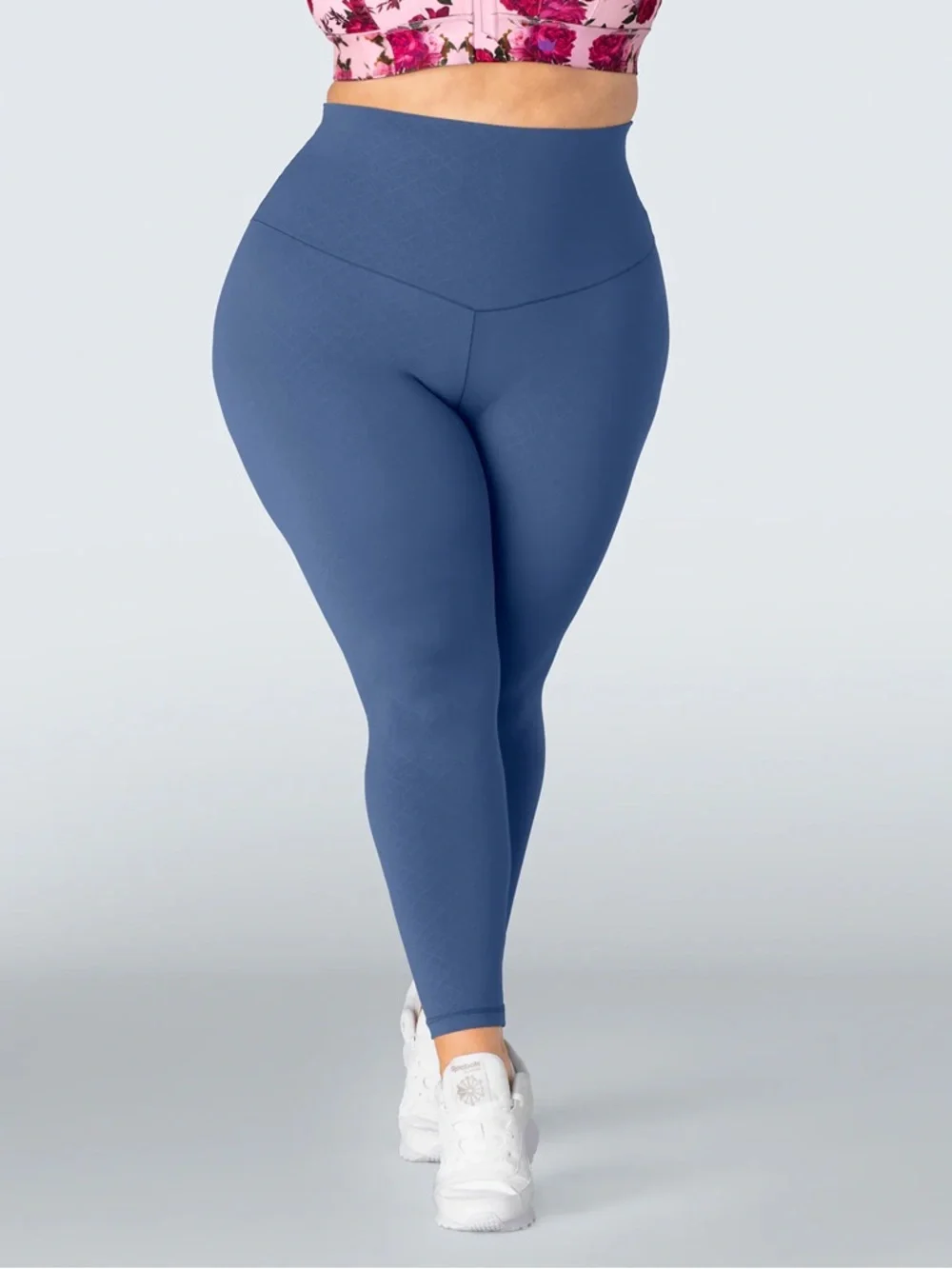 SHEFIT Boss Leggings High Waist Figure Sculpting Active Yoga Gym Navy Blue Luxe